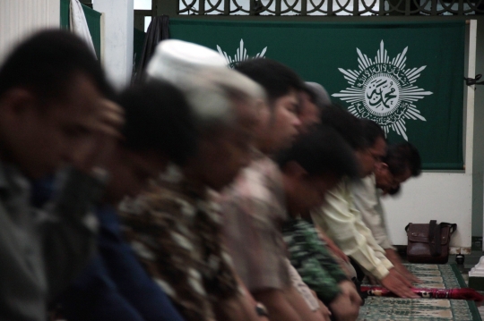 Jemaah Muhammadiyah jalani salat tarawih perdana