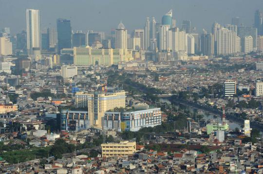 Potret Jakarta yang semakin padat semrawut