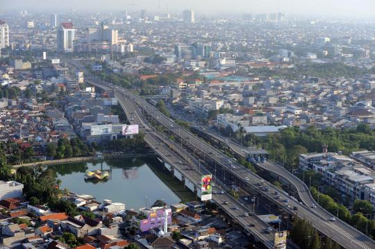 Potret Jakarta yang semakin padat semrawut