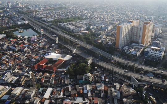 Potret Jakarta yang semakin padat semrawut