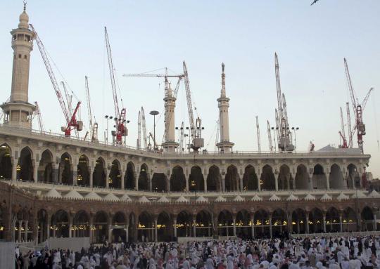 Pembangunan besar-besaran di Masjidil Haram