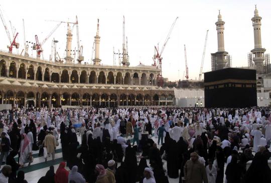 Pembangunan besar-besaran di Masjidil Haram