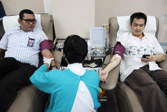 Tetap donor darah meskipun puasa