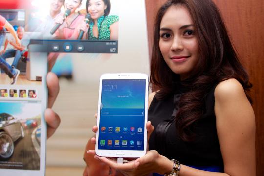 Samsung luncurkan gadget layar besar, GALAXY Tab 3 dan Mega