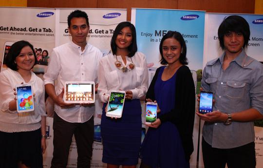 5 Galaxy serempak kunjungi Indonesia