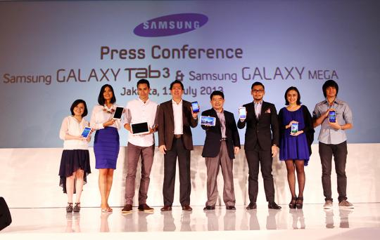 5 Galaxy serempak kunjungi Indonesia