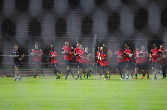 Mengintip persiapan pemain Arsenal hadapi Timnas Garuda