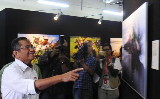 Dahlan Iskan & Tifatul Sembiring hadiri pameran foto jurnalistik