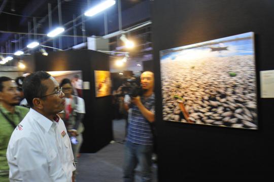 Dahlan Iskan & Tifatul Sembiring hadiri pameran foto jurnalistik