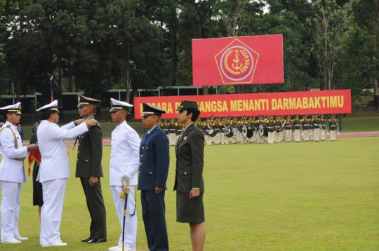 Panglima TNI lantik 126 Perwira Prajurit Karier