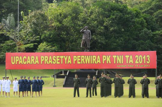 Panglima TNI lantik 126 Perwira Prajurit Karier