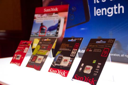 Ulang tahun ke 25, Sandisk perkenalkan produk baru