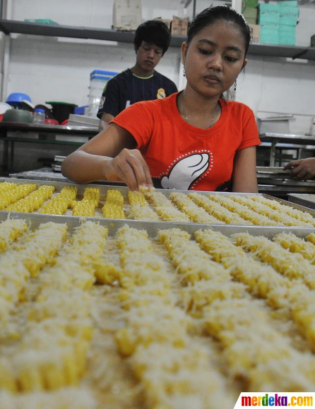 Foto : Jelang lebaran, Industri kue kering melonjak 