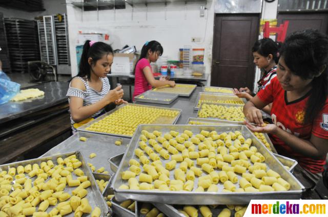 Foto : Jelang lebaran, Industri kue kering melonjak 