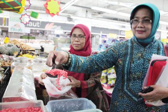 BPOM sidak makanan di sejumlah pasar swalayan