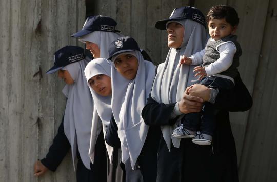 Menengok kiprah polisi wanita Hamas di Palestina