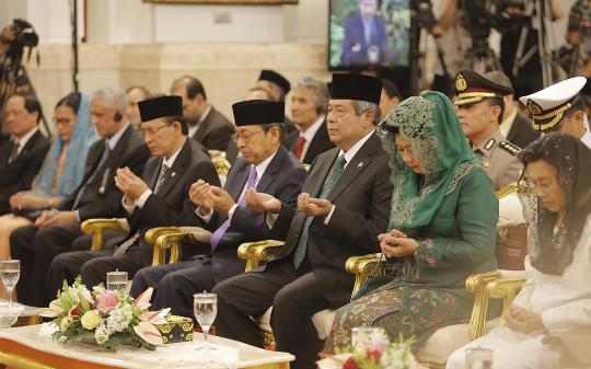 Doa Presiden SBY di malam peringatan Nuzulul Quran