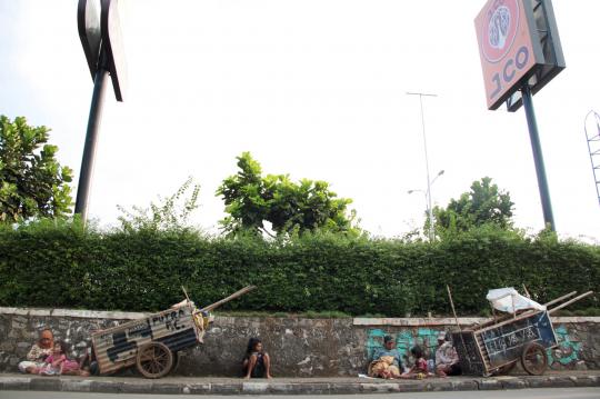 Kisah 'Manusia Gerobak' yang mendambakan rezeki di bulan Ramadan