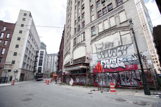 Ini wujud kota Detroit yang bangkrut