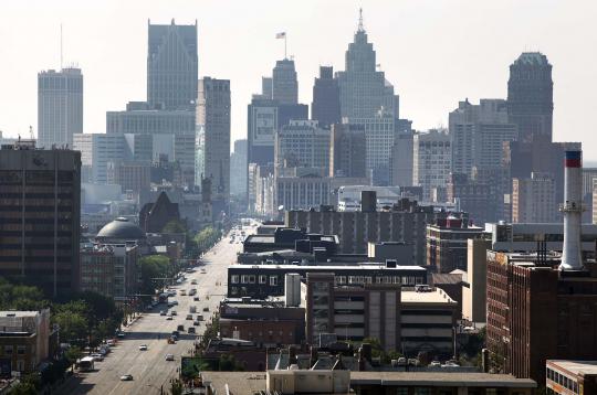 Ini wujud kota Detroit yang bangkrut