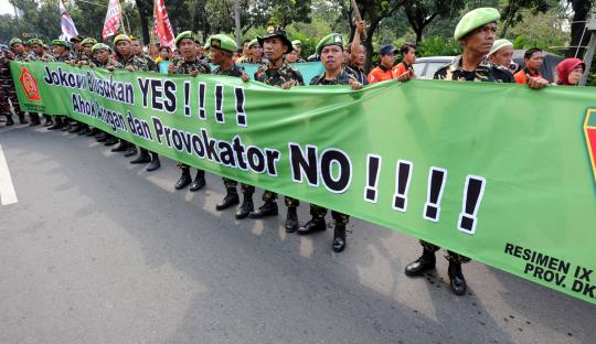 Gabungan ormas Betawi minta Ahok mundur dari wagub DKI