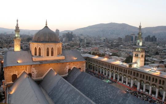 Menengok makam Nabi Yahya di Masjid Umayad Damaskus