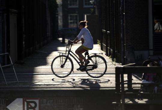 Amsterdam, ibu kota sepeda di dunia