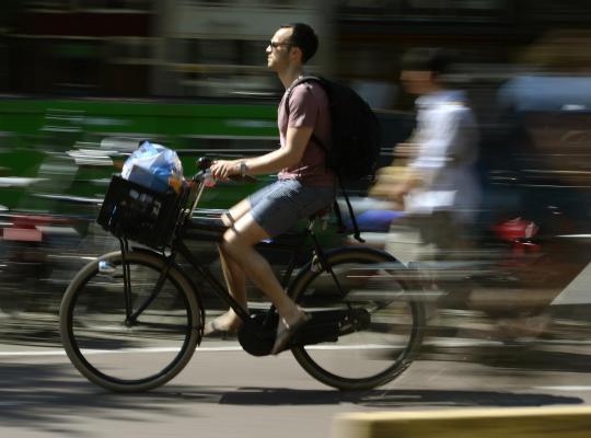 Amsterdam, ibu kota sepeda di dunia