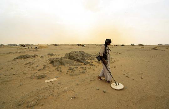 Menengok pertambangan emas di Al Ibeida, Sudan