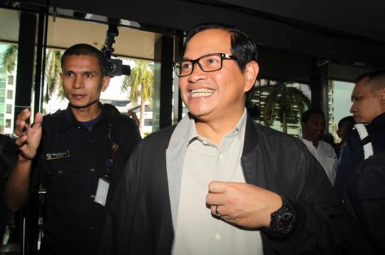 Pramono Anung jenguk Rusli Zainal yang ditahan di Rutan KPK