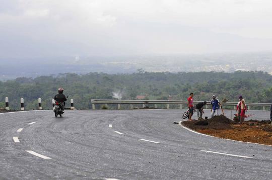 Jalur alternatif Simpang Gentong siap digunakan pemudik