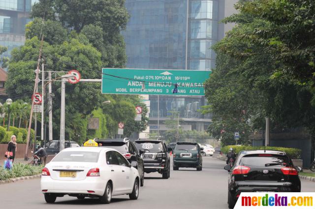 Foto : Jalanan ibukota lengang ditinggal warga mudik 