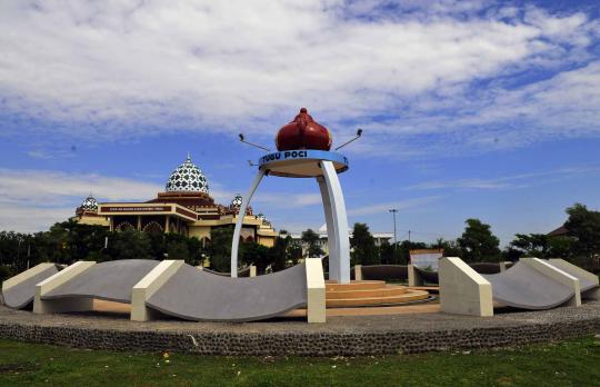 Masjid Agung Tegal, lokasi tepat melepas lelah saat mudik