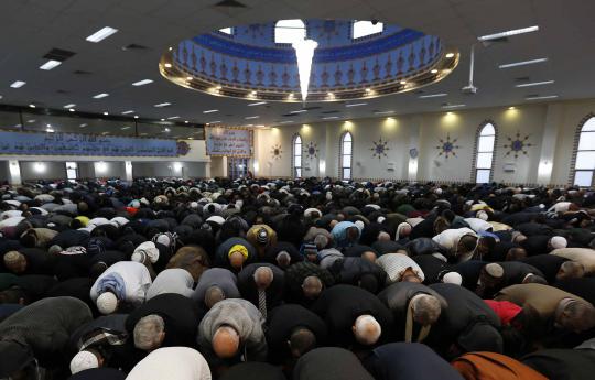 Ketika umat muslim Australia melaksanakan salat Idul Fitri