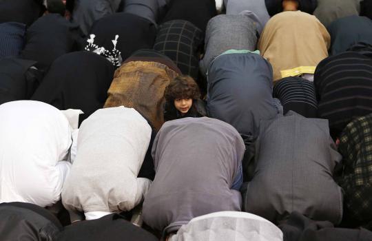 Ketika umat muslim Australia melaksanakan salat Idul Fitri