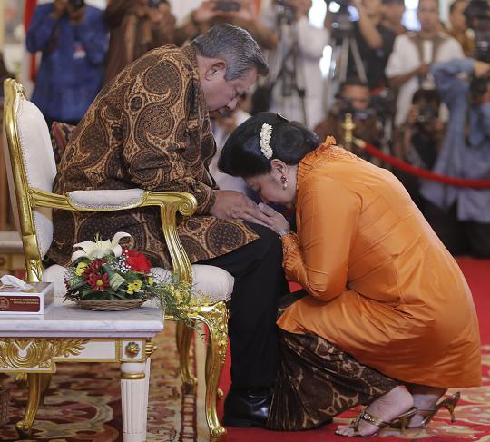 Foto-foto kegiatan Presiden SBY saat Idul Fitri