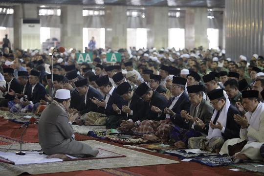 Foto-foto kegiatan Presiden SBY saat Idul Fitri