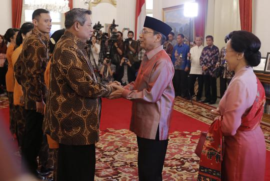 Foto-foto kegiatan Presiden SBY saat Idul Fitri