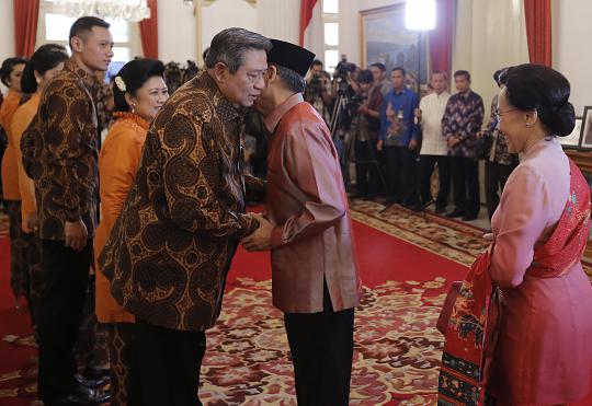 Foto-foto kegiatan Presiden SBY saat Idul Fitri