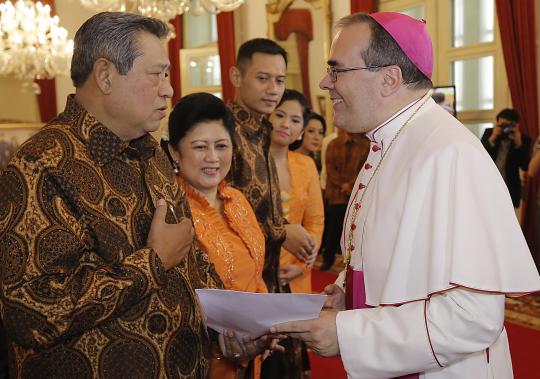 Foto-foto kegiatan Presiden SBY saat Idul Fitri