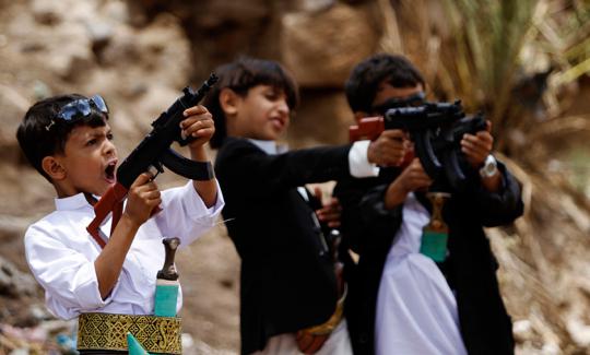 Anak-anak dan senjata api