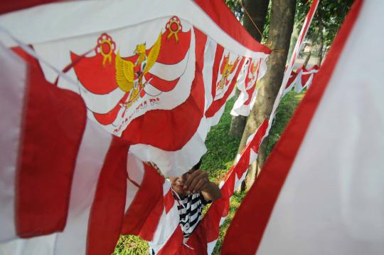 Pernak-pernik Garuda dan Merah Putih sambut perayaan 17 Agustus
