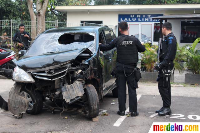 Foto : Ini TKP penembakan dua anggota polisi hingga tewas 