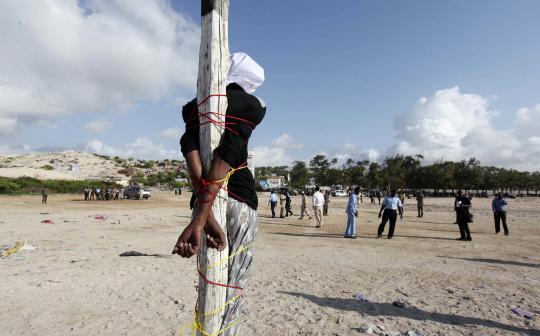 Beginilah proses eksekusi mati di Somalia