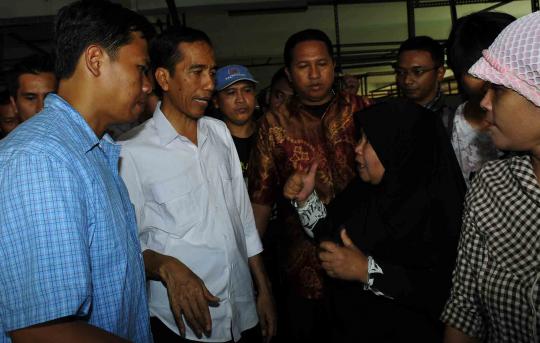 Jokowi tinjau kembali kesiapan Blok G Pasar Tanah Abang