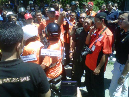 Rekonstruksi pembunuhan Sisca