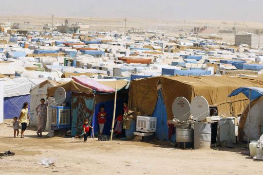 Menengok kamp pengungsian warga Suriah di Irak