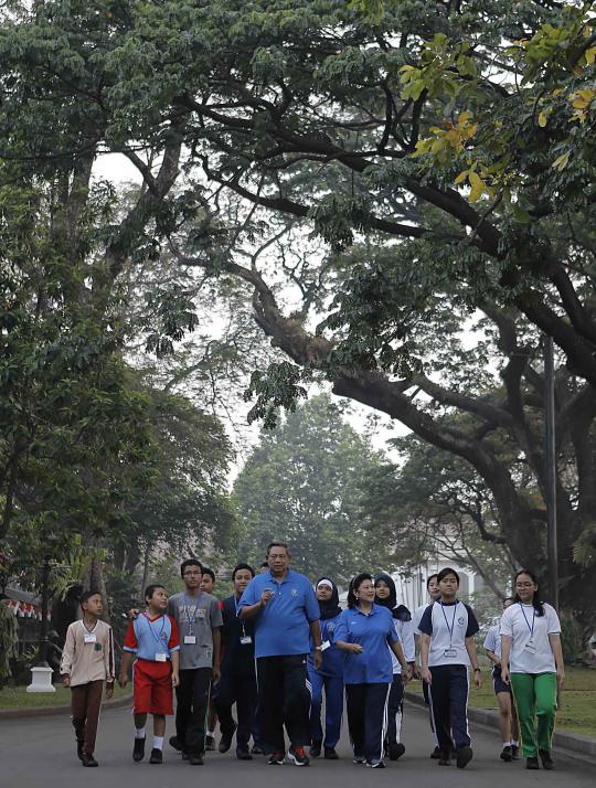 Mengintip kegiatan 12 anak mengikuti program Sehari Bersama SBY