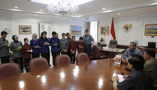 Mengintip kegiatan 12 anak mengikuti program Sehari Bersama SBY