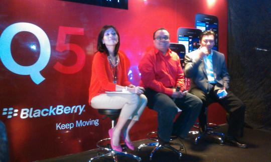 BlackBerry hadirkan Q5 di Indonesia